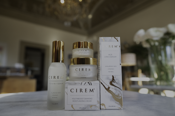 CIREM skincare line layout